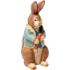 Japan Handpainted rabbit doorstop 1960s - Articoli - 
