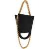 Jaquemus Upside Down chain-trimmed Suede - Kleine Taschen - 