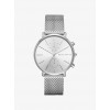 Jaryn Mesh Silver-Tone Watch - Relógios - $250.00  ~ 214.72€