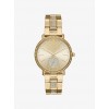 Jaryn Pave Gold-Tone Watch - Zegarki - $350.00  ~ 300.61€