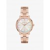 Jaryn Rainbow Pave Rose Gold-Tone Watch - Часы - $250.00  ~ 214.72€