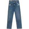 Jeans with front seam - Pantaloni capri - 