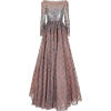 Jenny Packham Embellished Lace Gown - sukienki - 