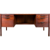 Jens Risom Mid-Century Modern Teak Desk - Furniture - 