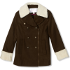 Jessica Simpson Coats Girls 7-16 Asymmetrical Zipper Olive - Jacket - coats - $49.50 