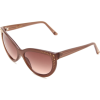 Jessica Simpson Women's J541 AR Cat Eye Sunglasses Adobe Rose Frame/Pink Gradient Lens - Óculos de sol - $50.00  ~ 42.94€
