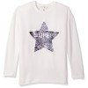 Jessica Simpson Big Girls' Leanna Printed High Low Top - 半袖衫/女式衬衫 - $7.37  ~ ¥49.38