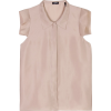 Jil Sander Navy Blouse Shirts - 半袖衫/女式衬衫 - 