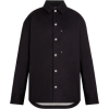 Jil Sander + Black Bonded shirt - Рубашки - длинные - 