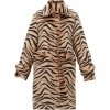 Jillian Lungo zebra-print shearling coat - アウター - 