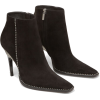 Jimmy Choo BRECKEN 100 Black Suede Ankle - Boots - 