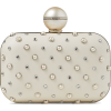 Jimmy Choo Cloud pearl-embellished clutc - Clutch bags - 