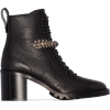 Jimmy Choo Leather Ankle Boots - Buty wysokie - 
