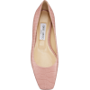 Jimmy Choo Mirele Mock-Croc Ballet Flats - 平鞋 - $495.00  ~ ¥3,316.67
