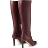 Jimmy Choo TEMPE 85 Bordeaux Calf Leathe - Stiefel - 