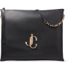 Jimmy Choo VARENNE SHOULDER/L Black Calf - Messenger bags - 