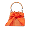 Jimmy Choo Women's Orange Bon Bon Bow-De - Torbice - 