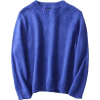 Joker knit solid color round neck long s - ボレロ - $29.99  ~ ¥3,375