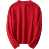 Joker knit solid color round neck long s - Bolero - $29.99 