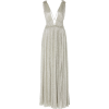 Jonathan Simkhai Plisse Lame Gown - sukienki - 