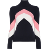 JoosTricot chevron pink white black  - プルオーバー - 
