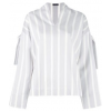 Joseph Wide striped blouse - Srajce - dolge - 