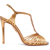 Josephine metallic leather sandals - Klasični čevlji - 