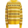 Joseph print knit jumper - Pullovers - 