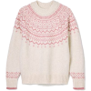 Joules Cream Charlotte fair isle jumper - プルオーバー - 