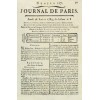 Journal de Paris newspaper - Texts - 