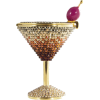 Judith Leiber Couture Martini Crystal Pi - Borse con fibbia - 