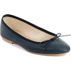 Julie Navy Ballerina Flats - Pasovi - 