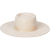 Juno Boater - Cream - 帽子 - 