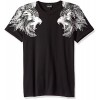 Just Cavalli Men's Lion Shoulder Tee - Camisa - curtas - $195.00  ~ 167.48€
