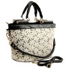 KAIDA White Lace Embroidered Floral Top Double Handle Satchel Office Tote Purse Handbag Shoulder Bag - ハンドバッグ - $37.50  ~ ¥4,221