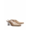 KALDA beige Cyland 70 snake-effect leath - Classic shoes & Pumps - $335.00 