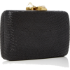 KAYU Jen Embellished Woven Straw Clutch - バッグ クラッチバッグ - 