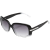 KENNETH COLE REACTION Translucent Gradient Sunglasses, Black - Sunglasses - $15.00  ~ 12.88€