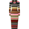 KENZO Striped ribbed-knit midi dres - ワンピース・ドレス - £343.67  ~ ¥50,893