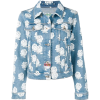 KENZO rose pattern denim jacket - Kurtka - 
