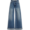 KHAITE Noelle Mid-Rise Wide-Leg Jeans - Джинсы - 