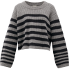 KHAITE  Striped cashmere sweater - Swetry - 