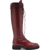 KHAITE York knee-high leather boots - Сопоги - 