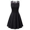 KIRA Women's Sleeveless A-Line Evening Party Lace Cocktail Dress - ワンピース・ドレス - $22.99  ~ ¥2,587