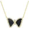 Kamaria Jewelry Mini Butterfly Necklace - ネックレス - 