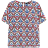 KappAhl printed top - Majice - kratke - 