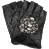 Karl Lagerfeld Attens leather gloves - Rukavice - 