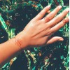 Karma Henna Tattoo Stencil - Cosméticos - $1.99  ~ 1.71€