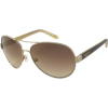 Kate Spade Alessia Sunglasses Silver / Gray Gradient 03YG Gold (Y6 Brown Gradient Lens) - Sunglasses - $89.99 