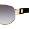 Kate Spade FLYNN (03Y6LF) Light Gold w/ Gray Gradient Lens 60mm - Sunglasses - $151.95 